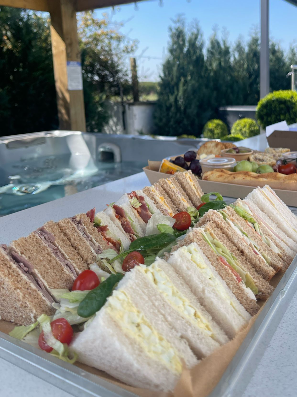 Sandwich platter
