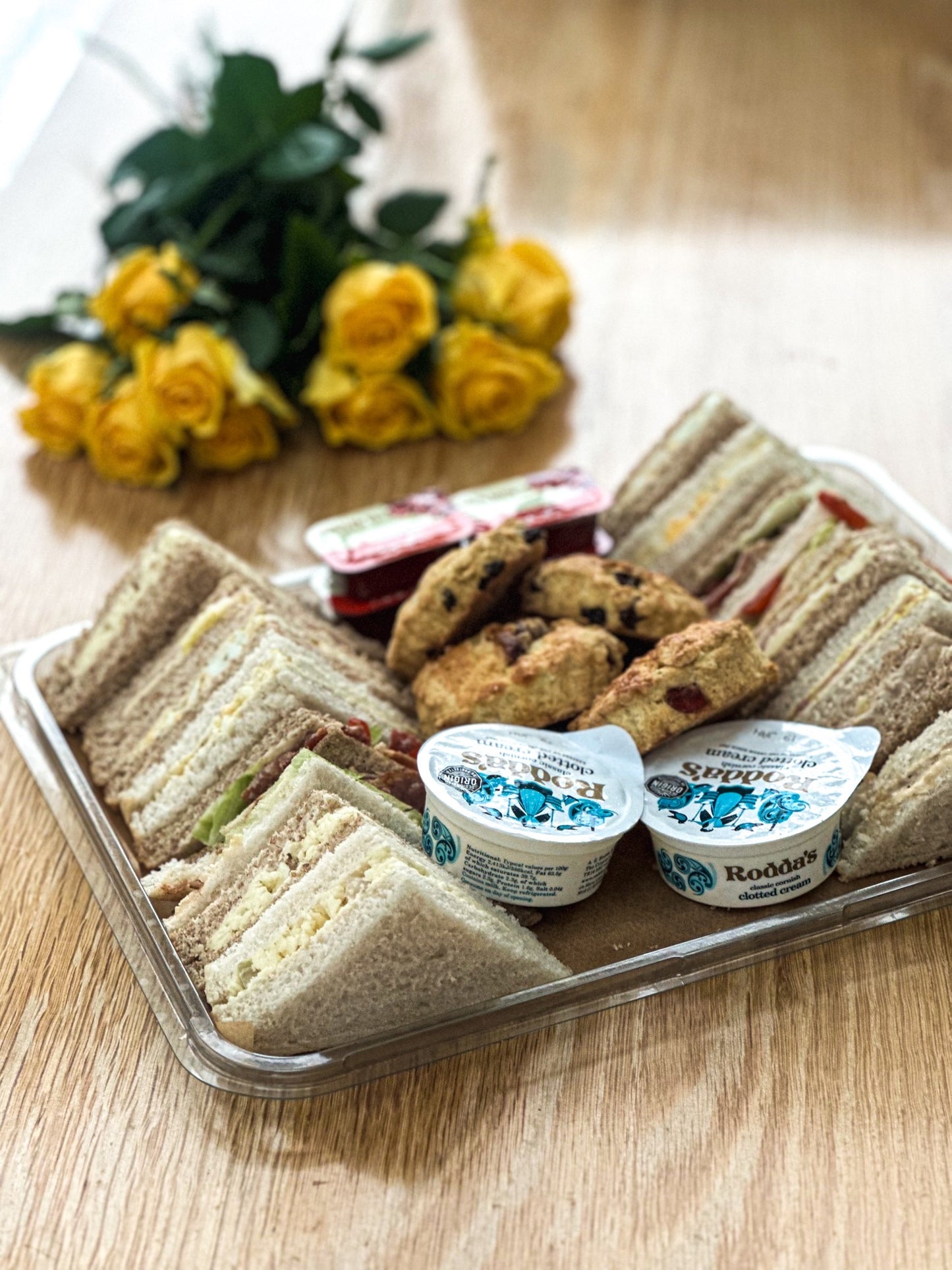 Sandwich and Scones Platter