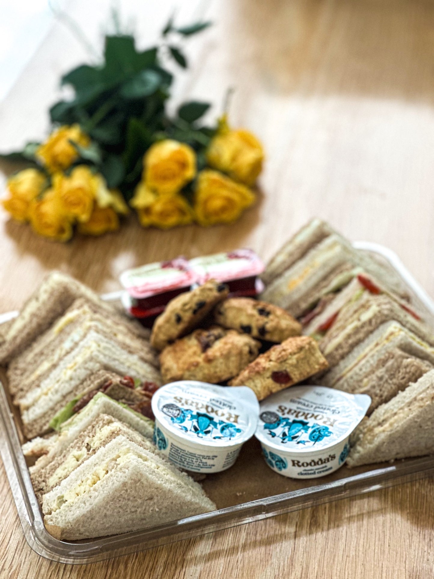 Sandwich and Scones Platter